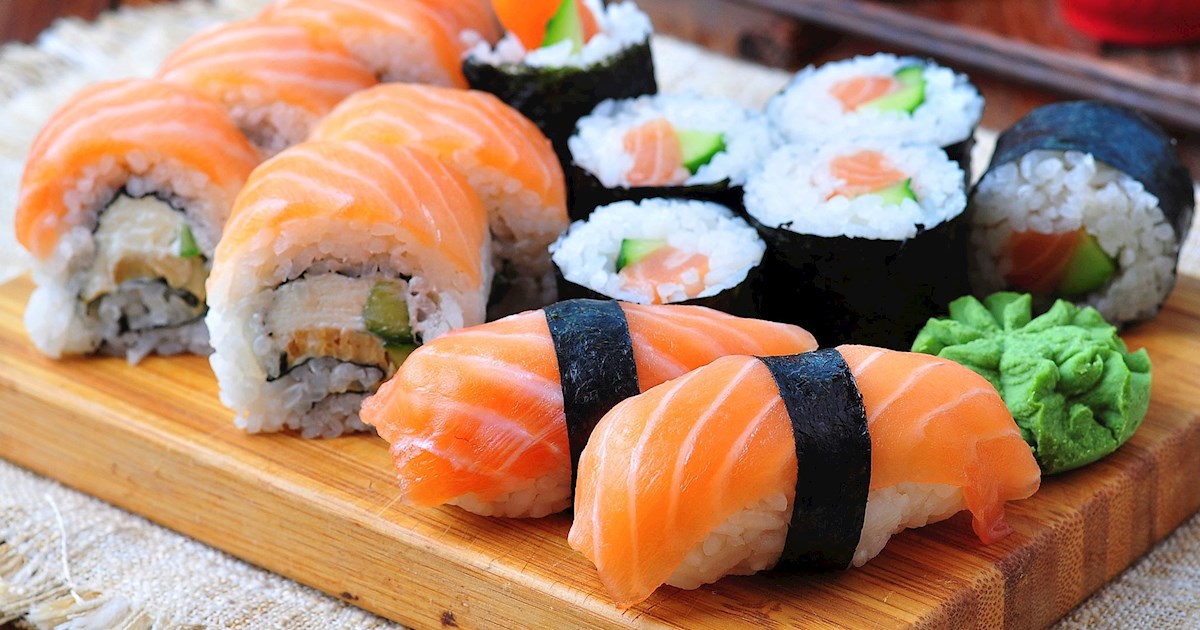 Sushi from Kazoku's official website